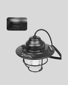 Resim Ilkeshop Retro Kamp Lambası Su Geçirmez Tnabilir Gece Işığı Uzun Pil Ömürlü Çok Renkli 
