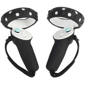 Resim Pazly Pico Neo3 Vr Gamepad Aksesuarı Silikon Tutma Kapağı - Siyah, 1 Çift, Çizilmez, Kolu Koruyucu Siyah 