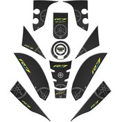 Resim Yamaha R7 2021 - 2022 Uyumlu Full Tank Pad Set 007 