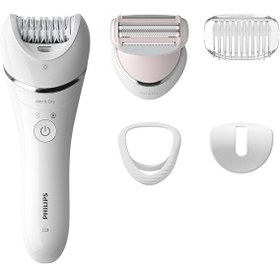 Resim Philips 8000 Serisi BRE710/05 Islak Kuru Epilatör 