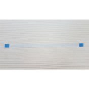 Resim FFC 10 Pin 15cm Düz 0.5mm Adımlı Esnek Flex Kablo Awm 20624 80c 60v Şerit Fleks Film 