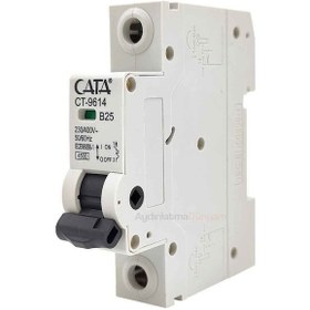 Resim Cata Ct 9614 1x25a 4.5ka B Tipi Otomatik Sigorta 