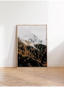 Resim Postifull Çerçevesiz Poster Orman No:42, Fotoğraf Baskısı, Salon, Mutfak, Oturma Odası, Hol Duvar Dekoru Poste;50 X 70 Renkli - 24 