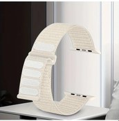 Resim Sunshine022 İwatch Magic Toka Kemer 44 45 46 49mm Seri 1 2 3 42mm Hafif Nylon Ayarlanabilir 