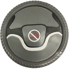 Resim Genel Markalar Üniversal Gri 16 Cm Yuvarlak Torpido Üstü Kaydırmaz Ped Telefon Tutucu Gri Belirtilmemiş Torpido Üst 