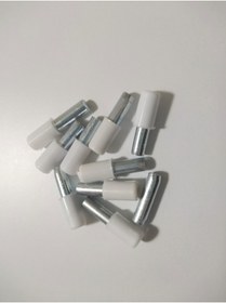 Resim Ayder Metal Başlı Raf Pimi-beyaz 100 Adet 