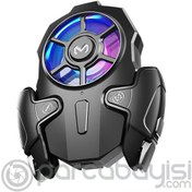 Resim MEMO AK03 Çok fonksiyonlu Ayarlanabilir Joystick Tetik Gamepad Soğutucu RGB 