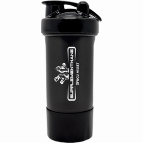 Resim Fitness Smart Shaker 550 Ml + Toz saklama kablı - Siyah 