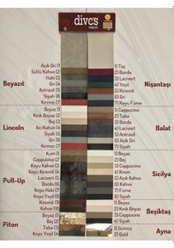 Resim Piton Serisi Premium 1. Kalite Döşemelik Suni Deri [4 Renk] 