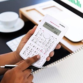 Resim Valkyrie Dexin 240 Fonksiyonlu Çift Satır Bilimsel Hesap Makinesi Beyaz 