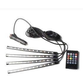 Resim Point Ayak Altı Led 12 Ledli Lamba Sese Duyarlı Led Müziğe Duyarl 