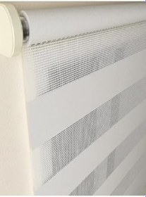 Resim Düz Stor Zebra Perde 123BYZZBRPRDBRLLNTEKR, Ekru, 110 x 260 