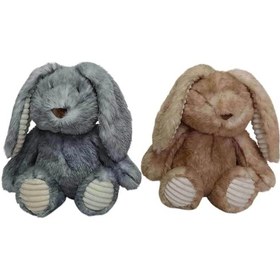 Resim Pb31603-23 Peluş Oturan Tavşan 23 Cm Çok Renkli 