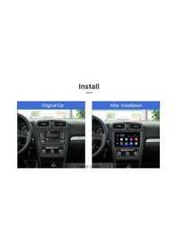 Resim Golf 6 2008-2012 Uyumlu Multi Medya Navi Gasyon Usb Kamera Carplayer 4 Ram 