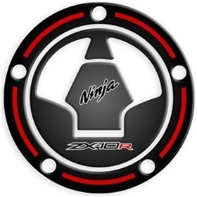 Resim Ninja Zx10R Kırmızı Siyah Depo Kapak Pad 