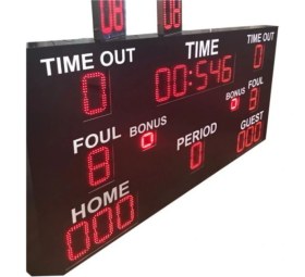 Resim Basketbol Skorbord Sistemi (Kasa Ölçüsü: 15X120X225 Cm) 