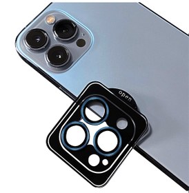 Resim iPhone 11 Pro Max Uyumlu Zore CL-09 Kamera Lens Koruyucu-Lacivert Lacivert 