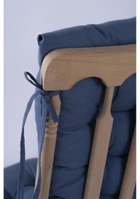 Resim Lüx Sallanan Sandalye Minderi Selen Bağcıklı 120x50cm Sadece Minder Petrol 