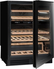 Resim Genel Markalar 50 Şişe Kapasiteli Şarap Saklama Dolabı, Şık ve Kullanışlı Ankastre Tasarım 