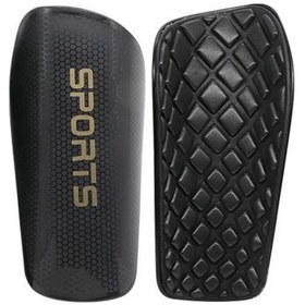 Resim Siyah 1 Çift Futbol Tekmelik Darbeye Dayanıklı Ayak Koruma Yumuşak Elastik Kalınlaşmış Kabuk Futbol Tekmelikler Uzun Çorap Ekleme Tekmelik S Siyah 