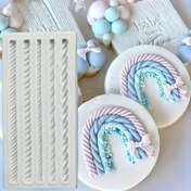 Resim 1 adet DIY El Sanatları için Deform Taşınan Halı Silikon Kalıp - Düzensiz Şekil, Benzersiz Takı, Bilezikler, Kolyeler ve Daha Fazlası Yaratmak İçin Mükemmel - Dayanıklı, Kullanımı Kolay ve Temizlenebilir - Sanatkarlar ve El Sanatçıları İçin İdeal, Takı Yapımı Malzemeleri 