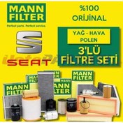 Resim Seat Leon 1.2 Tsı Mann-Filter Filtre Bakım Seti 2013-2017 Cjz, 