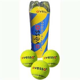 Resim Avessa TT-500 Tenis Topu 3'lü Paket Sarı 