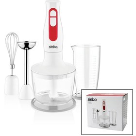 Resim Go İthalat TURBO EL BLENDER SETİ DOĞRAYICI- MİKSER- BLENDER 2 KADEME HIZ 600ML HAZNE - 700ML 