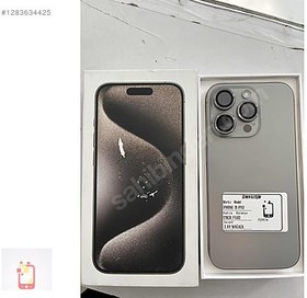 Resim Apple iPhone 15 Pro İkinci El TR | 128 GB | Natürel Titanyum 