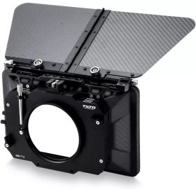 Resim Tilta MB-T12-M95 3-Stage 4 x 5.65" Carbon Fiber Clip-On Matte Box (95mm Back) 