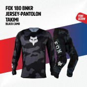 Resim Fox Gri Siyah Jersey Pantolon Takımı 