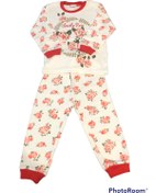 Resim BİLGENS BUTİK Çocuk Lovely Rose Temalı %100 Pamuk Çocuk Pijama Takımı 