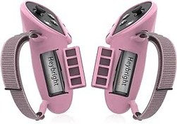 Resim AMBISON Upgraded Controller Grips Cover for Meta Quest 3 Accessories,with Adjustable Nylon Active Knuckle Straps&Battery Opening Protector,Anti Throw Relax Hands Enhance Holding (Pink) 