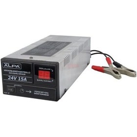Resim Alpa 24Volt 15Amper Mikroişlemci Kontrollü Akü Şarj Cihazı / 84444669 