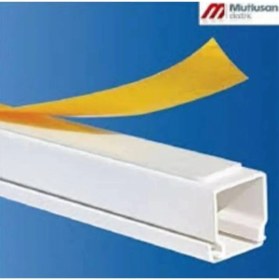 Resim Mikasso Yapışkan Bantlı Kablo Kanalı 12X12 mm 10 Metre 