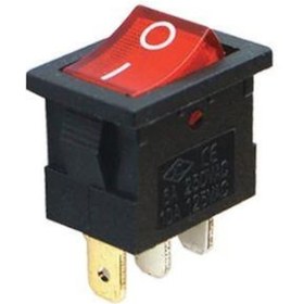Resim Ic-118 Mini Işıklı Anahtar 3P 