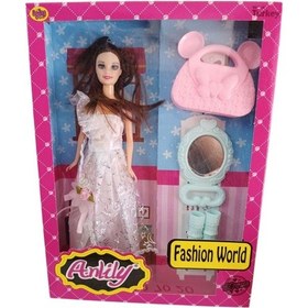 Resim Oydas Oyuncak Anlily Fashion Bebek 02276 Kahverengi Saçlı Bebek 