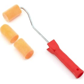 Resim Rich Metal Saplı Kadife Rulo Set 5 cm 