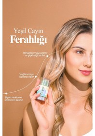 Resim Yeşil Çay Eki İçeren Sıkılaştırıcı Kore Stick Kil Maskesi 40gr Sebum Dengesi & Yatıştırıcı Bakım 
