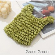 Resim Elmpaly 1 Adet Büyük Kapasiteli Katlanır Stretch Alışveriş Çantası - Grass Green Çim Yeşili 