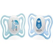 Resim Chicco Pyhsio Light Silikon Emzik 2Li 2-6 Ay Erkek 
