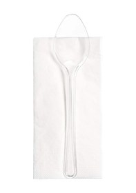 Resim Tatlı Kaşığı / Peçete Seti 100 Adet 