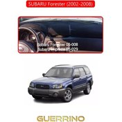 Resim Subaru Forester 2002-2008 Torpido Koruma Halısı Kırmızı Kenar 1 Adet 