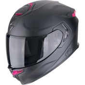 Resim Scorpion Apex Exo-Gt Sp Carbon Matrix Air Kapalı Motosiklet Kaskı Mat Siyah Pembe 