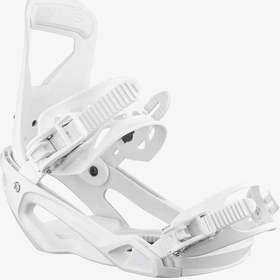 Resim Salomon Spell Unisex Beyaz Snowboard Bağlama Ekipmanı 