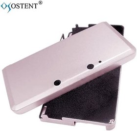 Resim OSTENT Anti-şok Sert Alüminyum Metal Kutu Kapak Kılıf Kabuk Nintendo 3DS Konsol Renk Pembe 