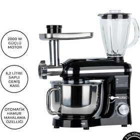 Resim Icotech SM50 2000W 6.2 L Pro Hamur Yoğurma Makinesi 