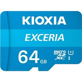 Resim Kioxia Exceria Microsd 64 GB Hafıza Kartı, Uhs1 R100 