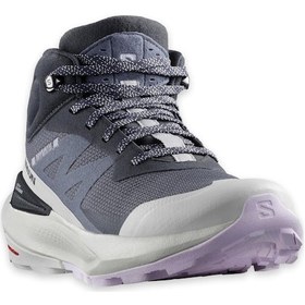 Resim Salomon Elixir Activ Gore Tex Mid Kadın Outdoor Bot Salomon0398 Gri/lila Gri - Lila 