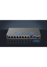 Resim Ruıjıe Reyee Rg-es210gs-p 10port Gigabit ,8x Poe 120w, 1 Port Gigabit Uplink, 1 Gigabit Combo, Colud Yönetilebilir Switch Metal Kasa 